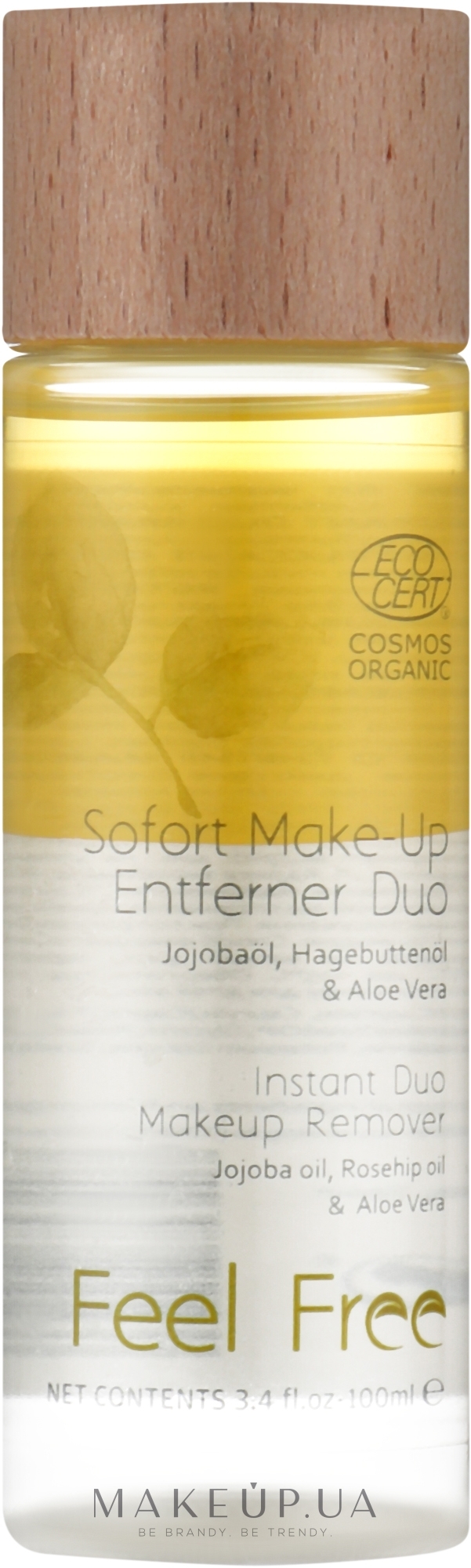Средство для снятия макияжа "Дуо" - Feel Free Instant Duo Makeup Remover — фото 100ml