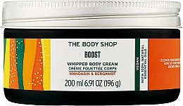 Парфумерія, косметика Крем для тіла "Бергамот та мандарин". Заряд енергії - The Body Shop Boost Whipped Body Cream