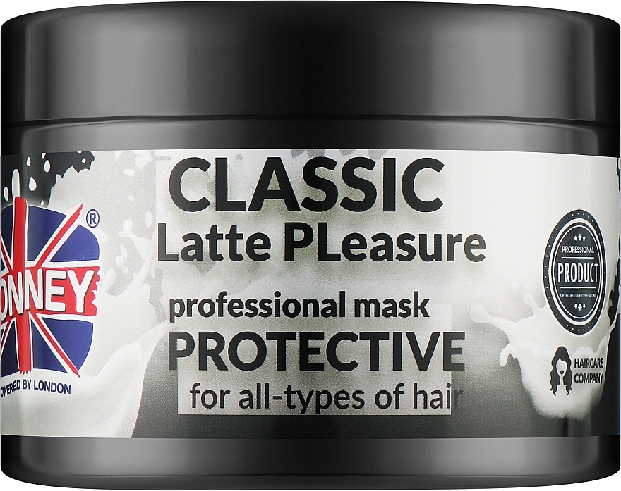 Маска для волос - Ronney Professional Mask Classic Latte Pleasure Protective — фото N1