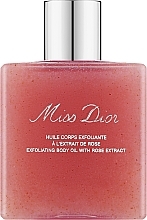 Парфумерія, косметика Dior Miss Dior Exfoliating Body Oil with Rose Extract - Відлущувальна олія для тіла