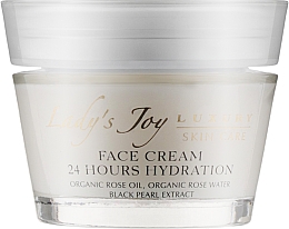 Крем для обличчя - Bulgarska Rosa lady's Joy Luxury Face Cream 24 Hours Hydration — фото N1