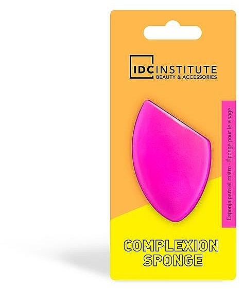 Спонж для макияжа неоновый, розовый - IDC Institute Complexion Sponge — фото N1