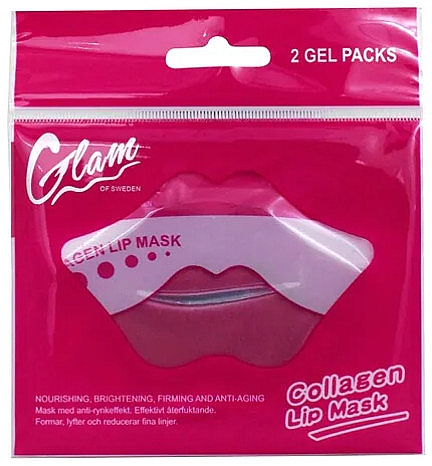 Коллагеновая маска для губ - Glam Of Sweden Collagen Lip Mask — фото N1