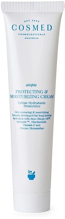 Зволожувальний крем для сухої та атопічної шкіри - Cosmed Atopia Protecting & Moisturizing Cream — фото N2