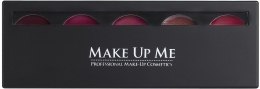 Компактная палитра помад и блесков на 5 оттенков - Make Up Me — фото N2