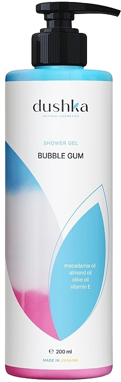 Гель для душа "Bubble Gum" - Dushka Shower Gel — фото N1