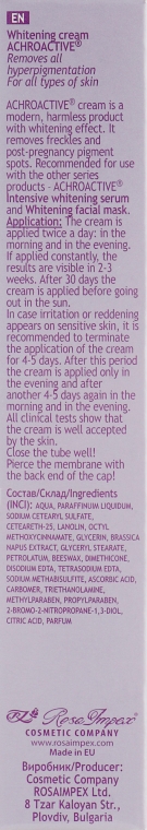 Отбеливающий крем для лица - Achroactive Max Whitening Cream — фото N3