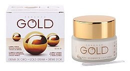 Антивозрастной крем для лица с золотом - Diet Esthetic Gold Cream SPF15 — фото N1