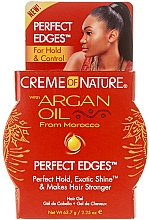 Парфумерія, косметика Гель для волосся - Creme Of Nature Argan Oil Perfect Edges