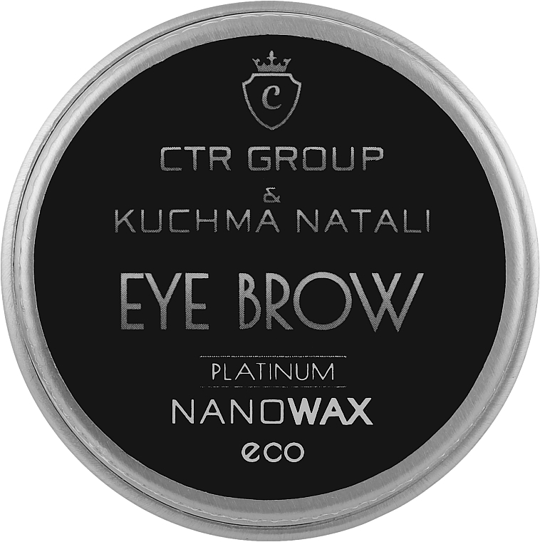 УЦЕНКА Воск для фиксации бровей - CTR Platinum Nano Wax Eye Brow * — фото N1