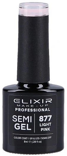 Напівперманентний гель-лак для нігтів - Elixir Make-up Semi Gel — фото N1