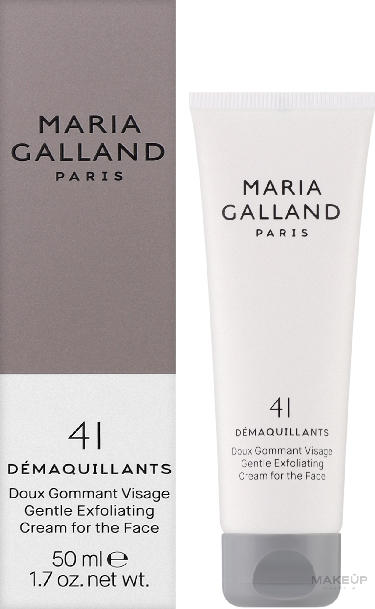 Крем-скраб с нежными частицами и энзимами для лица - Maria Galland Paris 41 Gentle Exfoliating Cream For The Face — фото 50ml