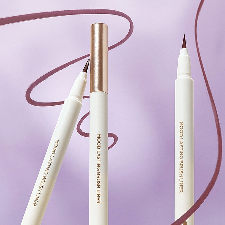 Подводка для глаз - Holika Holika Mood Lasting Brush Liner Tarose Collection — фото N5