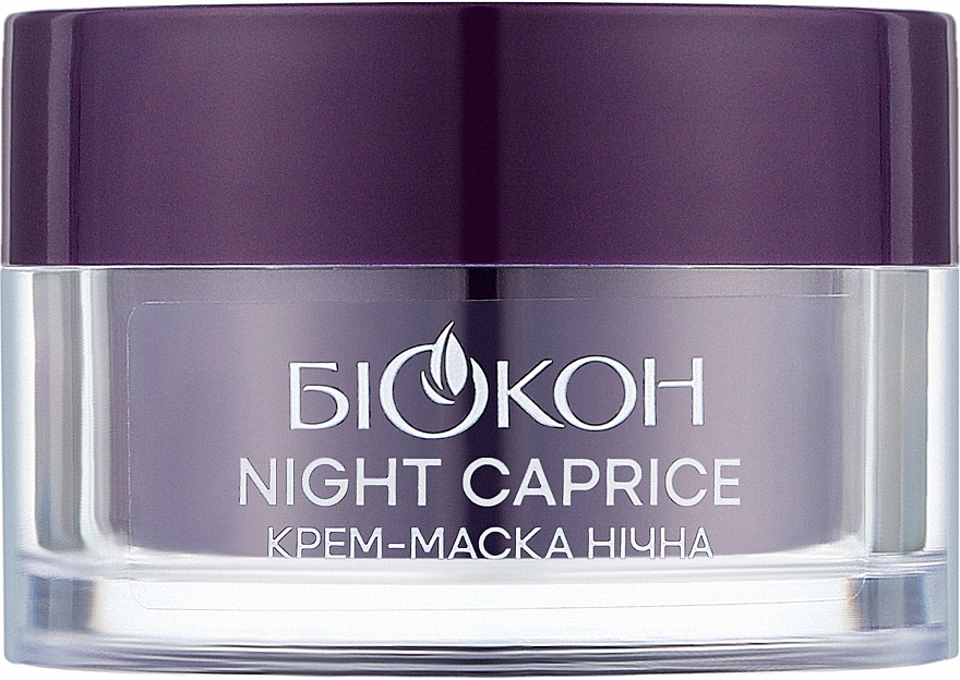 Крем-маска ночная для лица - Биокон Age & Beauty Night Caprice — фото N1