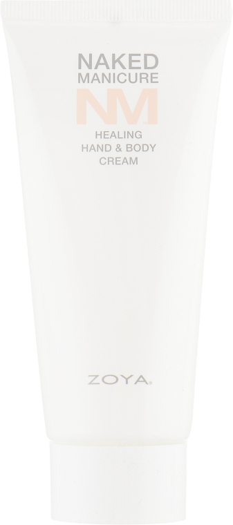Восстанавливающий увлажняющий крем для рук и тела - Zoya Naked Manicure Healing Dry Skin Hand & Body Cream — фото N2