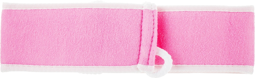 Мочалка массажная, 7987, розовая - SPL — фото N1