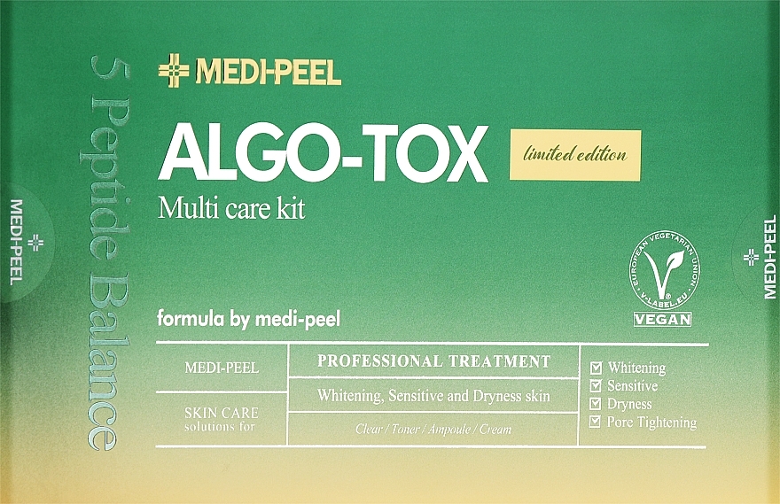 Набор, 4 продукта - MEDIPEEL Algo-Tox Multi Care Kit
