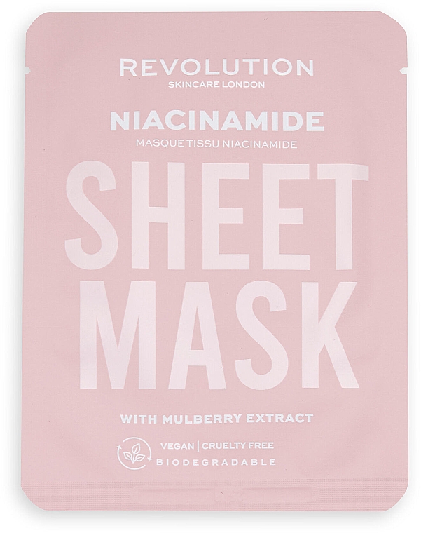 Набор - Revolution Skincare Blemish Prone Skin Biodegradable Sheet Mask (3 x f/mask) — фото N4