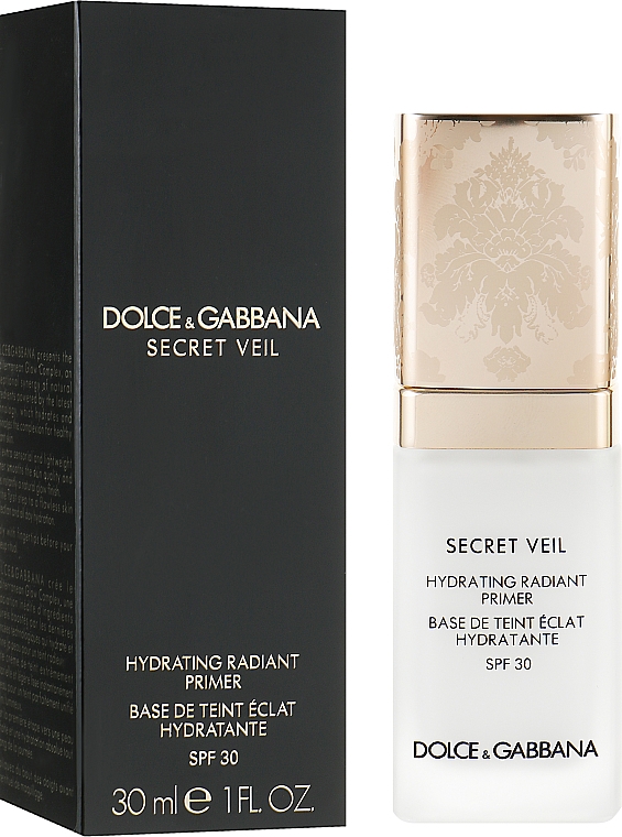 Зволожувальний праймер з ефектом сяяння - Dolce & Gabbana Secret Veil Hydrating Radiant Primer — фото N1