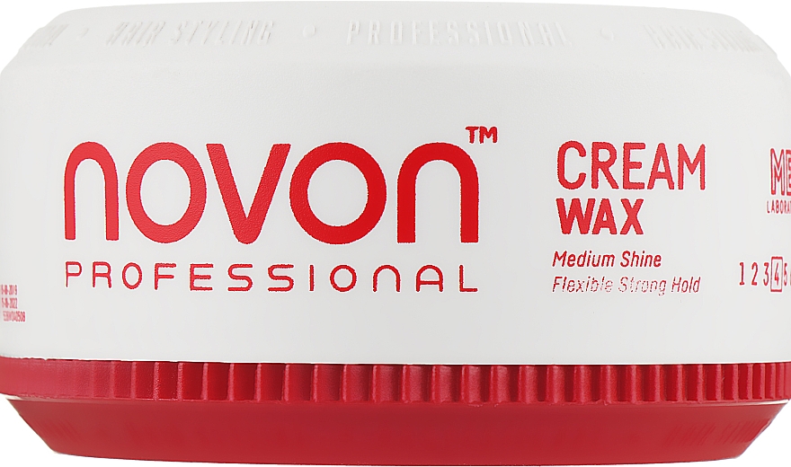 Віск для волосся сильної фіксації - Novon Professional Cream Wax Flexible Strong Hold — фото N3