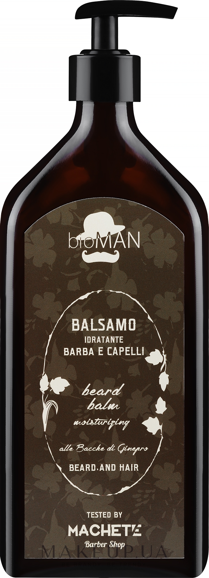 Бальзам для догляду за бородою й волоссям - BioMAN Beard & Hair Balm — фото 500ml