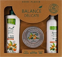 Парфумерія, косметика Набір - Naturalis Sea Buckthorn Set (b/lot/500 ml + buter/300 g + sh/gel/400 ml)