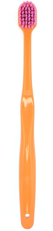 Зубная щетка "Ultra Soft" 512063, оранжевая с розовой щетиной, в кейсе - Difas Pro-Clinic 5100 — фото N2