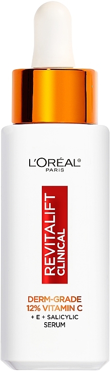 Сыворотка с витамином С для придания сияния коже лица - L'Oreal Paris Revitalift Clinical Vitamin C — фото N1