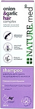 Шампунь "Луково-чесночный комплекс для волос. Для сухих и поврежденных волос" - NATURE.med — фото N3