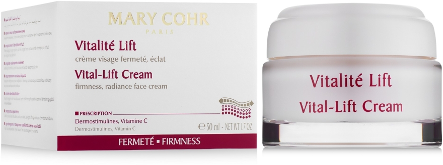Ліфтинговий крем для жирної та нормальної шкіри - Mary Cohr Creme Vitalite Lift — фото N1