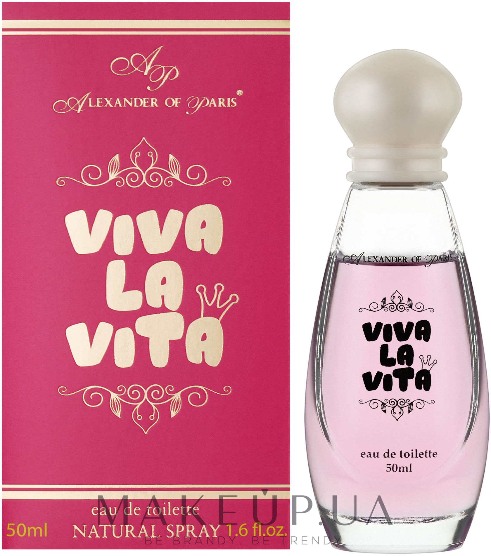 Aroma Perfume Alexander of Paris Viva la Vita - Туалетна вода — фото 50ml