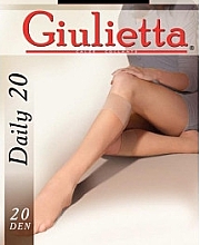 Духи, Парфюмерия, косметика Гольфы "Daily" 20 gambaletto, daino - Giulietta