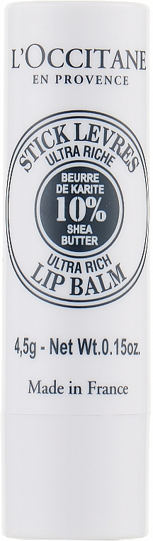 Ультра-питательный бальзам для губ - L'occitane Ultra Rich Stick Lip Balm