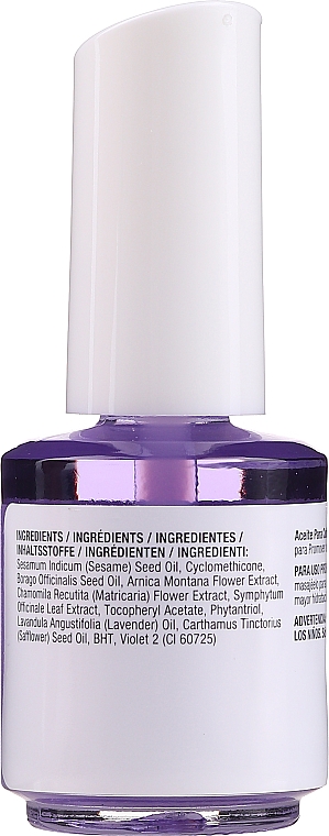 Олія для нігтів і кутикули з запахом лаванди - IBD Lavender Nail Cuticle Oil — фото N2
