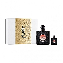 Духи, Парфюмерия, косметика Yves Saint Laurent Black Opium - Набор (edp/50ml + edp/7,5 ml)