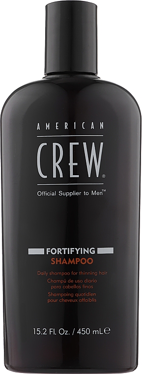 Зміцнювальний шампунь для тонкого волосся - American Crew Fortifying Shampoo — фото N6