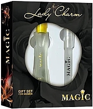 Парфумерія, косметика Aroma Parfume Lady Charm Magic - Набір (edt/30ml + edt/mini/8,5ml)