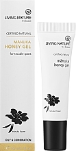 Гель с маслом и нектаром мануки для жирной и комбинированной кожи - Living Nature Manuka Honey Gel — фото N2