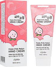 Освежающий персиковый крем для рук - Esfolio Pure Skin Fresh Pink Peach Hand Cream — фото N1