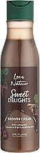 Парфумерія, косметика Кремовий гель для душу з органічним маслом какао та м'ятою - Oriflame Love Nature Sweet Delights Shower Cream