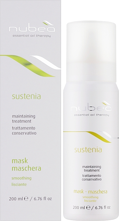 Разглаживающая маска для волос - Nubea Sustenia Smoothing Mask — фото N2