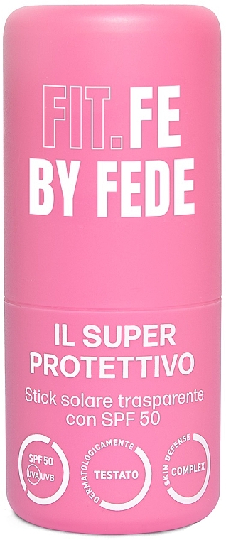 Сонцезахисний стік для обличчя - Fit.Fe By Fede The Shielder Transparent Sunscreen Stick SPF50 — фото N1