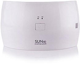 Лампа UV/LED, белая с розовым - Sun LED+UV Lamp 9C 24W — фото N2