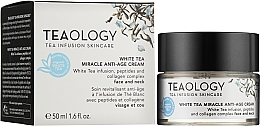 Антивіковий крем для обличчя - Teaology White Tea Miracle Anti-Age Cream — фото N2
