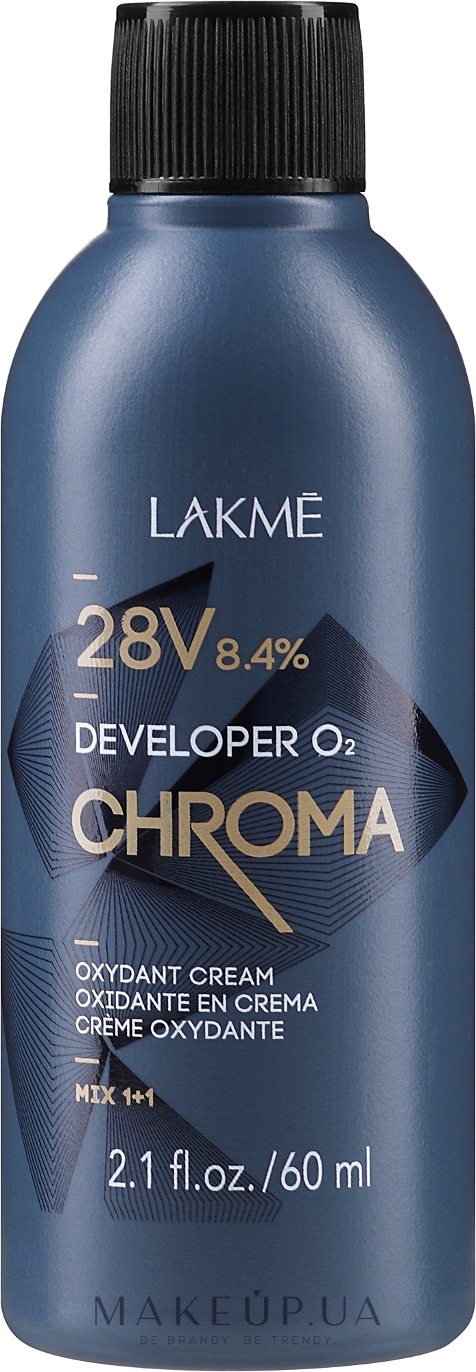 Крем-окислитель - Lakme Chroma Developer 02 28V (8,4%) — фото 60ml