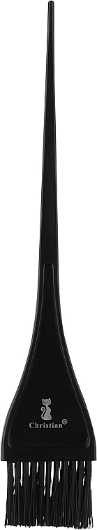Кисть для окрашивания волос маленькая, CTB-36, черная - Christian — фото N1