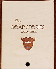 Набор "Табачный взрыв" - Soap Stories(soap/140g + shmp/140g + b/oil/100g + b/wax/50g+ b/scrub/150g) — фото N1