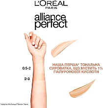 Гіалуронова тональна сироватка для обличчя - L`Oréal Paris Alliance Perfect Nude — фото N3