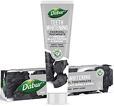 Зубна паста з органічним перцем та імбиром - Dabur Teeth Whitening Charcoal Toothpaste — фото N1