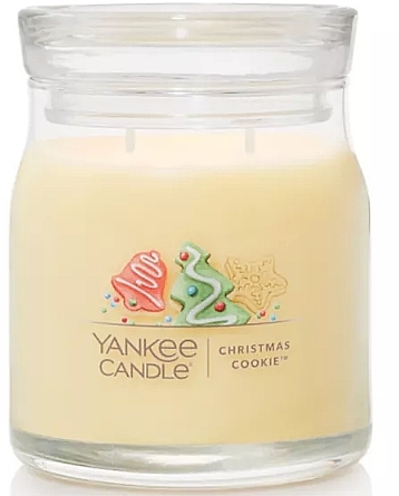 Ароматическая свеча в банке "Christmas Cookie", 2 фитиля - Yankee Candle Singnature — фото N1